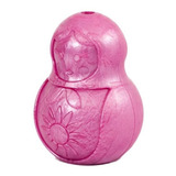 Bonequinha Pet Games Tamanho G Brinquedo Recheável Para Cães Cor Rosa