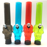 Bong De Acrílico Pipe Cachimbo Filtro Água Fornilho De Metal
