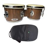 Bongo Madeira 6x7 Pele Animal Torelli Tb 010 Com Capa