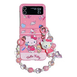 Bonito Hello Kitty Zflip5/4/3 Telefone Celular