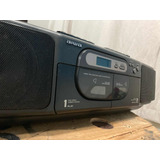Boombox Aiwa Csd Sr300u Ghetto Blaster Rádio Cd K7 Raro 1992