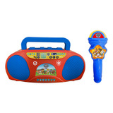 Boombox E Karaoke Patrulha Canina Infantil