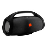 Boombox Gigante Bluetooth 35cm Potente Caixa Som Preta Promo