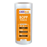 Bopp Fosco Para Laminação Bobina A4 21,5cmx100m Cassmar 1un