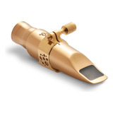 Boquilha Full Pop Ever-ton Gold Sax Alto 7 Select + Brinde