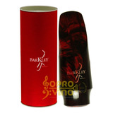 Boquilha Sax Soprano Smooth Jazz 7 Vermelha E Preto Barkley