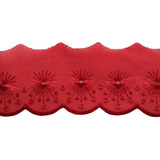 Bordado Inglês Lese, Laise, Moda 5cm Com 13,7 Metros - 20068