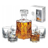 Bormioli Rocco Selecta Licoreira De 1l Com 6 Copos De Whisky
