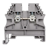 Borne Sak / Conector Passagem Btwp 2,5mm² Cinza Weg C/10pçs