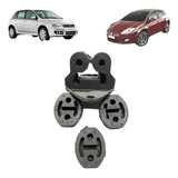 Borracha / Coxim Escapamento Fiat Stilo / Bravo Kit C/ 4pç