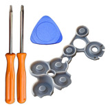 Borracha Condutiva Para Controles Xbox One Fat + Chaves Torx