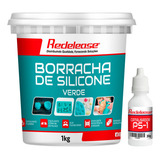 Borracha De Silicone Verde - Redelease
