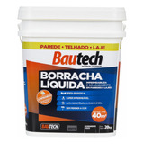 Borracha Líquida Impermeabilizante Branco 20kg Bautech