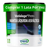 Borracha Manta Liquida Veda Laje Preto 18l Viapol