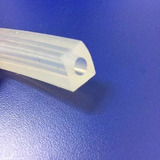 Borracha Perfil De Silicone 11,5mm-seladora Conjugada 1metro