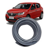 Borracha Protetora De Borda Renault Novo Sandero 4 Portas