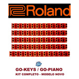 Borracha Teclado Roland Go Piano / Go Keys Kit Novo Original
