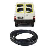 Borracha Vidro Vigia Traseiro Fiat Fiorino Bau 1991 Até 2013