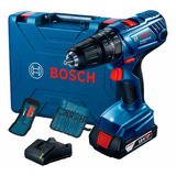 Bosch Gsb 180-li Furadeira Parafusadeira Impacto Bateria 18v Cor Azul-marinho 110v/220v