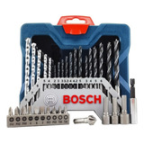 Bosch X-line 33 Peças Kit Maleta Estojo Brocas Bits Original