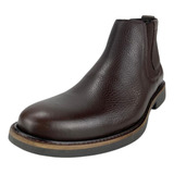 Bota Botina Masculina Anatomic Gel Original Elástico Lateral