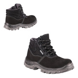 Bota Botina Segurança Feminina Epi Bracol C/ Ca Bico Pvc Baf