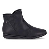 Bota Cano Curto Piccadilly Anabela 261034 Preto
