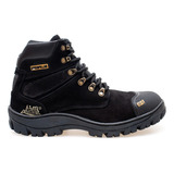 Bota Coturno Adventure Caterpillar Masculino Couro