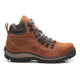 Bota Coturno Adventure Masculino Couro Palmilha Gel 1901