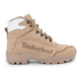 Bota Coturno Adventure Masculino Em Couro Legitimo Envio Ja