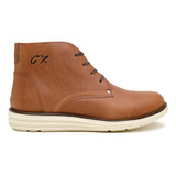 Bota Coturno Casual Social Sapato Couro Legítimo Oferta Hoje