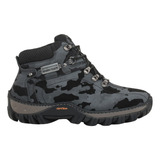 Bota Coturno Couro Legítimo Polo Urban Palmilha Gel Cores
