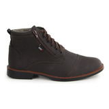 Bota Coturno Masculina Casual Esport Fino