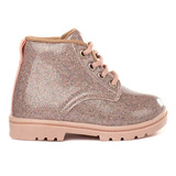 Bota Coturno Menina 2000g Bota Infantil Coturno