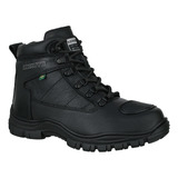 Bota Coturno Motociclista Azimute 100% Em Couro 1900