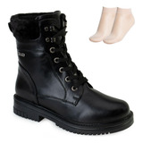 Bota Coturno Pink Moon E Meia Mc23-72192