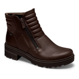 Bota Dakota Coturno Salto Cano Baixo Palmilha Conforto G9563