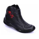 Bota De Motoqueiro Impermeavel Feminina Masculina 100%couro 