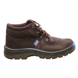Bota De Segurança 360 Nobuck Pvc Unissex Botina.