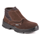 Bota Epi Bracol C/ Fecho De Velcro Masculina Bvn Bico De Pvc