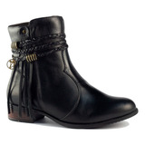 Bota Feminina Couro Legítimo Country Charme Tamanho Especial