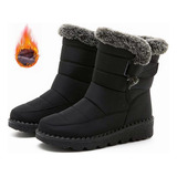Bota Forrada Com Pele, Botas Impermeáveis Ao Frio Extremo