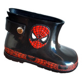 Bota Galocha Infantil Baby Cano Curto Homem Aranha