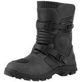 Bota Impermeável Moto Motociclista Cano Curto Preta Steitz