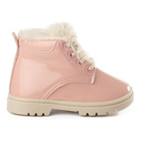 Bota Infantil Feminina Coturno 2001a Sapato Bebe