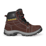 Bota Masculina Couro Impermeável Timberland Pronta Entrega
