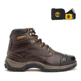 Bota Masculina Timberland Trabalho Confort Promoção +brindes