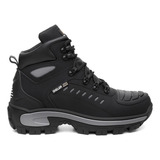 Bota Militar Coturno Masculino Attack Tático Palmilha Em Gel