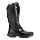 Bota Militar Coturno Motociclista Em Couro 4046