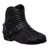 Bota Moto Cano Curto X11 Race Sport Motoqueiro Motociclista